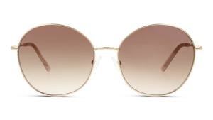 DBYD DBSF7001 DDN0 Solbrille Gull med Brun glass