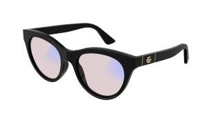 GUCCI GG0763S 005 Solbrille Sort med Speil glass