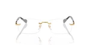 GUCCI GG1221O-001 56 Brille Gold