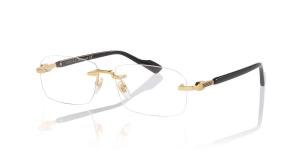 GUCCI GG1221O-001 56 Brille Gold