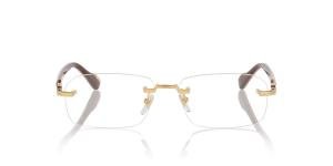 GUCCI GG1221O-002 56 Brille Gold