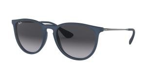 RAYBAN ERIKA 0RB4171 60028G Solbrille Blå med Grå / Sort glass