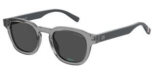 TOMMY HILFIGER TH 1855/RE/S KB7 Solbrille Grå med Grå / Sort glass